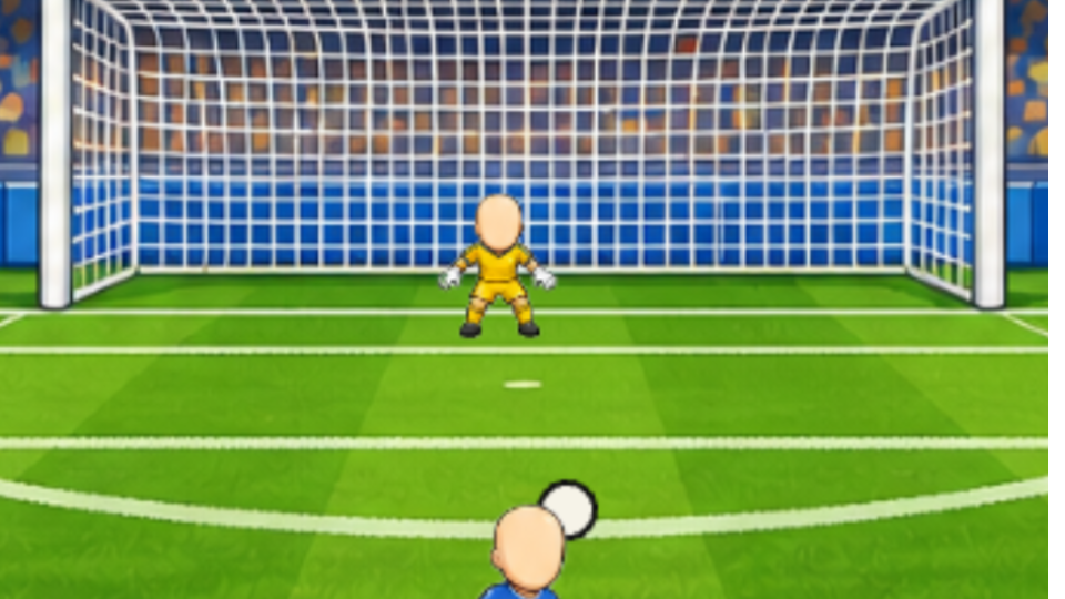Screenshot of Challenge Soccer mobile game